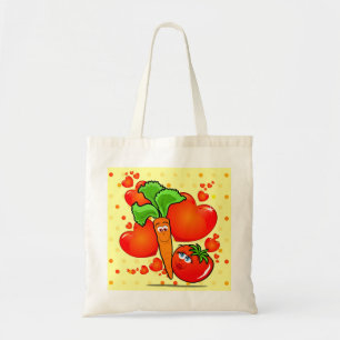Bolsa Tote Vegetais apaixonados, saco