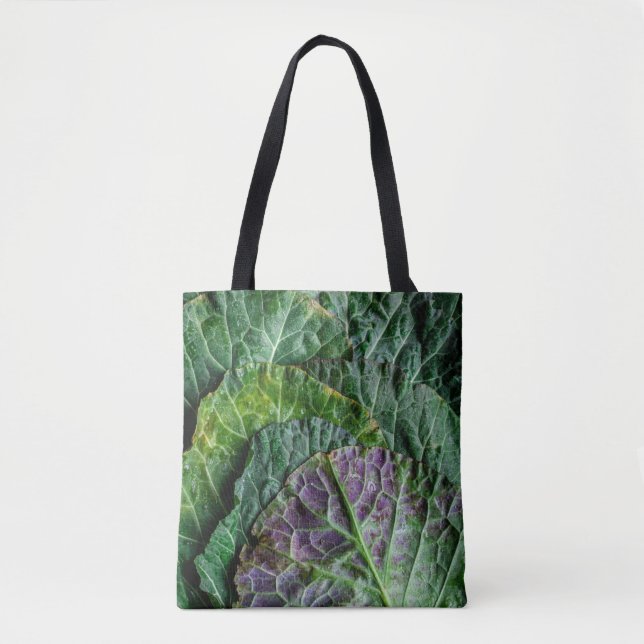 Bolsa Tote Vegetal verde (Frente)