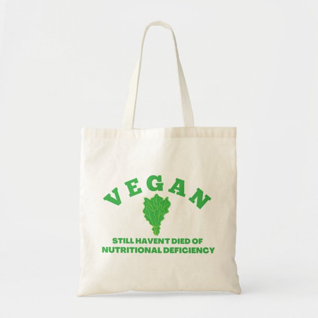 Bolsa Tote vegetariano (Frente)