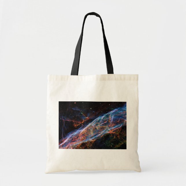 Bolsa Tote Veil Nebula Supernova Mantém Telescópio Hubble (Frente)