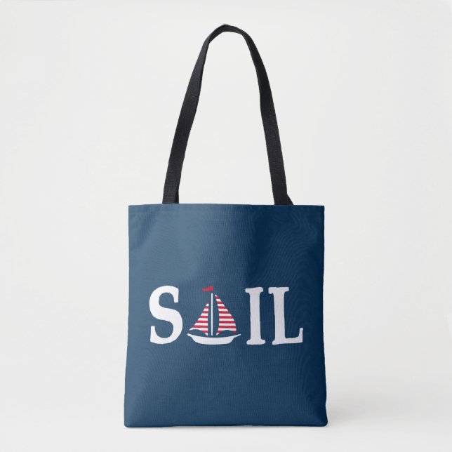 Bolsa Tote vela (Frente)
