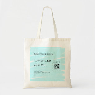 Bolsa Tote vela de soja de rosa lavanda negócio adicionar cód