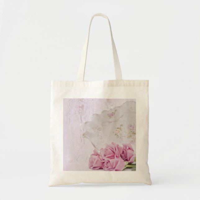 Bolsa Tote Velas e Rosas (Frente)