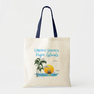 Bolsa Tote Velejando Ilhas Virgens Americanas