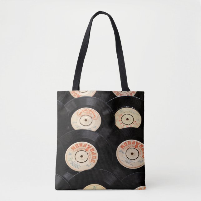 Bolsa Tote velho disco totossaco (Frente)