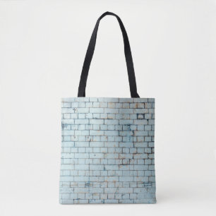 Bolsa Tote Velho muro branco sujo para fundo abstrato, idade