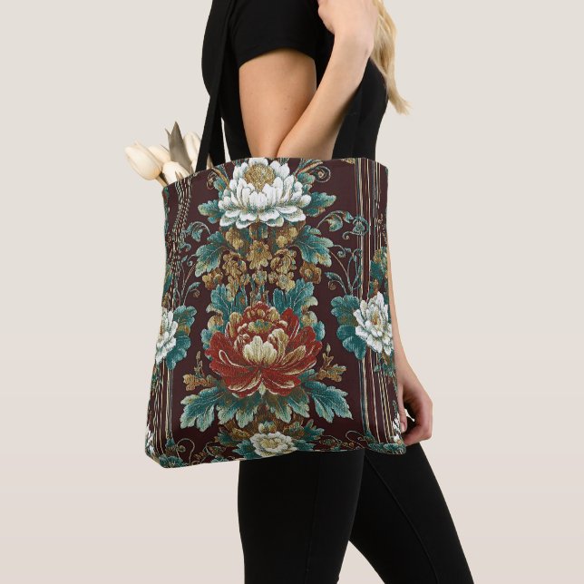 Bolsa Tote Velvet Dynasty (Close Up)