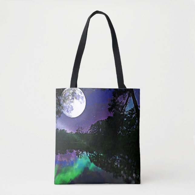 Bolsa Tote Velvet Night (Frente)
