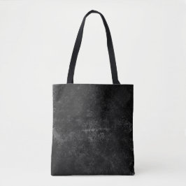 Bolsa Tote Velvety Onyx Damask | Vampiro Negro Grunge Barroco