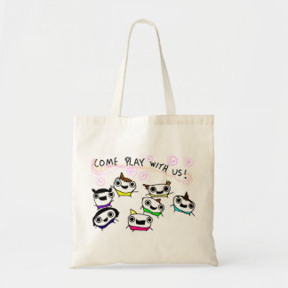 Bolsa Tote "Vem o jogo connosco" saco