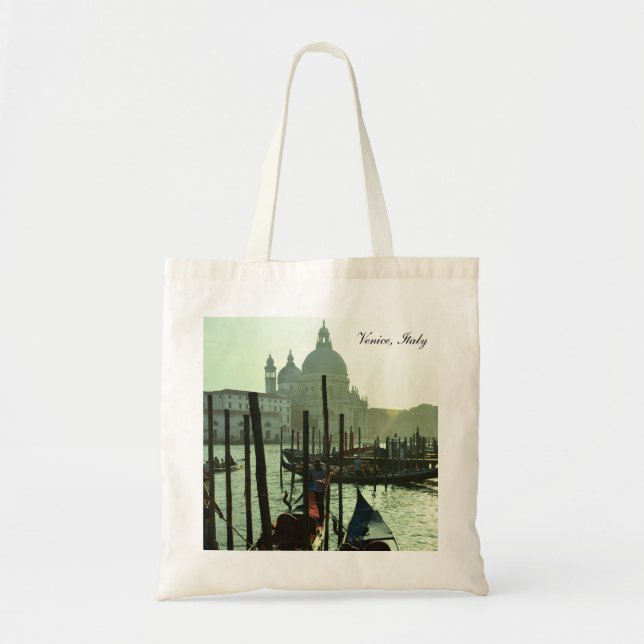 Bolsa Tote Veneza, Arquitetura, Gondolas No.3 (Tote Bag) (Frente)
