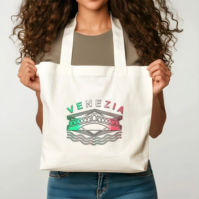Bolsa Tote Venezia Rialto Bold Lines (Criador carregado)