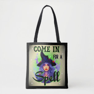 Bolsa Tote Venha para um Spell _ Halloween