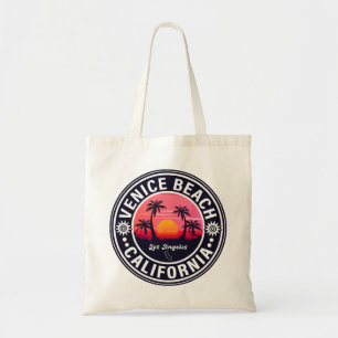 Bolsa Tote Venice Beach California Retro Sunset Souvenirs 80s