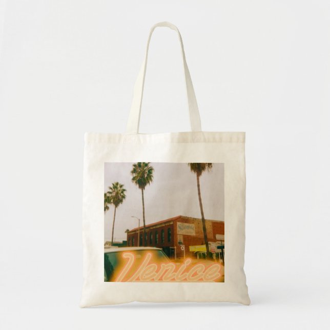 Bolsa Tote Venice Beach Retro Print (Frente)