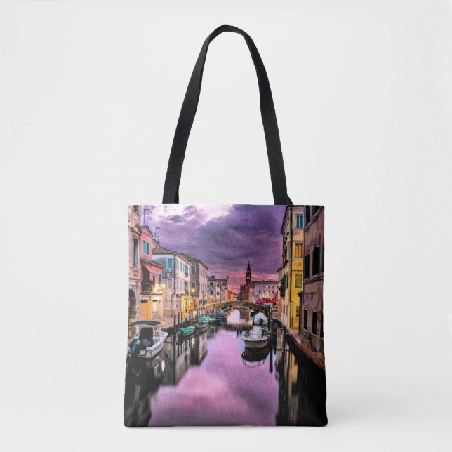 Bolsa Tote Venice Grand Canal Itália (Frente)