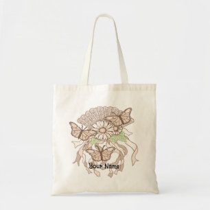 Bolsa Tote Ventilador Floral