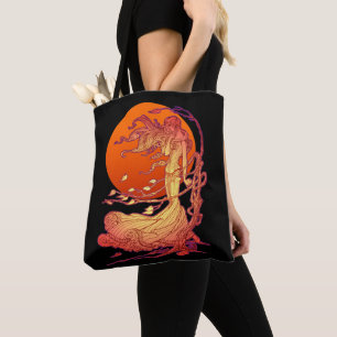 Bolsa Tote Vento do Dia das Bruxas