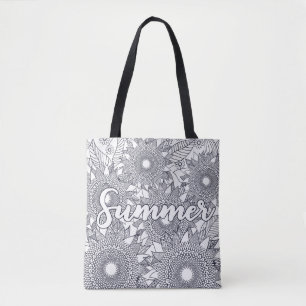 Bolsa Tote Verão Mandalas - Diversão
