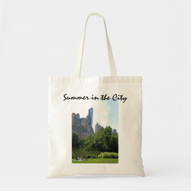 Bolsa Tote Verão na cidade - Nova Iorque Tote Bag (Frente)