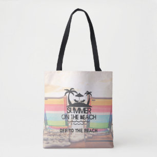 Bolsa Tote Verão na praia Personalizado