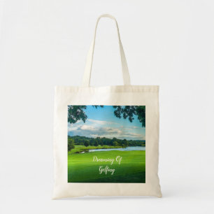 Bolsa Tote Verão No Curso De Golfe