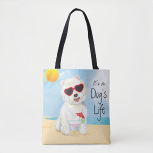 Bolsa Tote Verão Westie