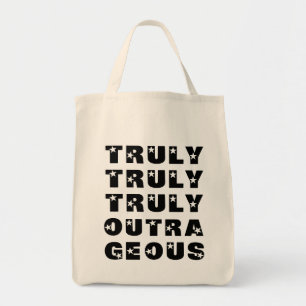 Bolsa Tote Verdadeiramente ultrajante