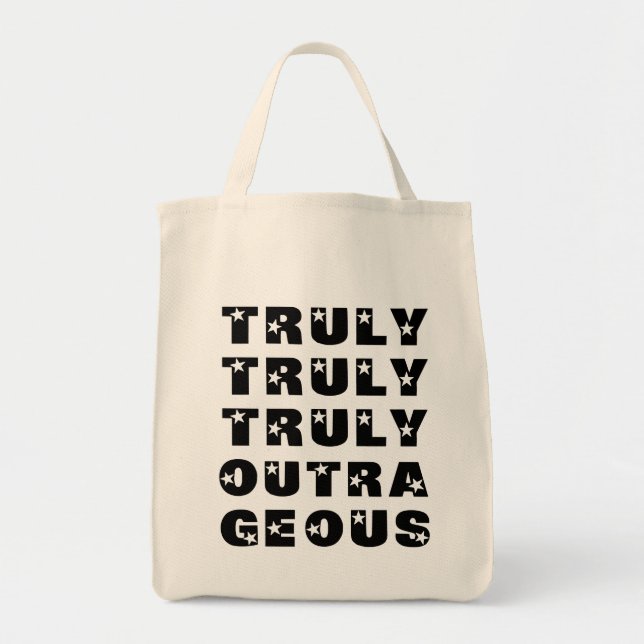Bolsa Tote Verdadeiramente ultrajante (Frente)