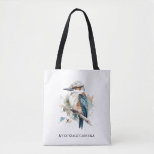 Bolsa Tote Verdadeiro Kookaburra Azul, personalizado