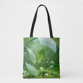 Bolsa Tote Verdant Bubble Harmony