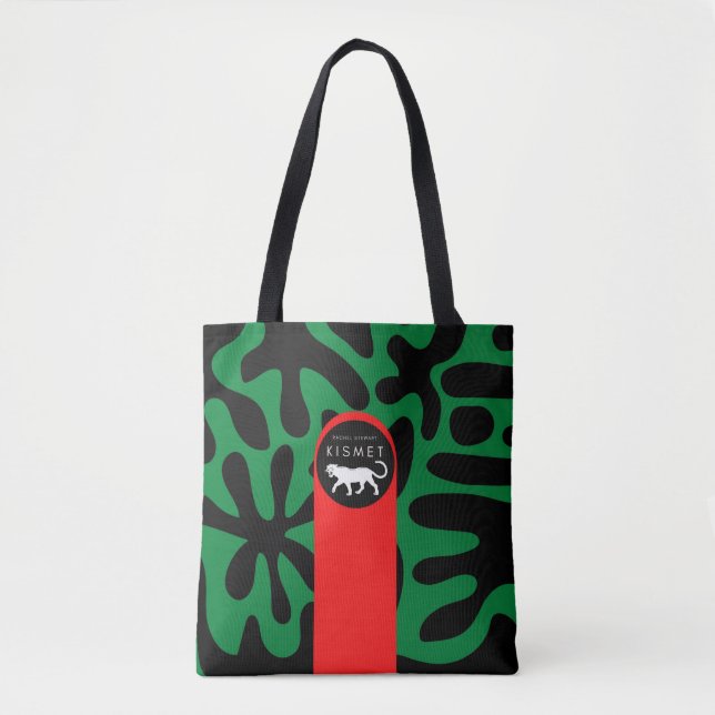 Bolsa Tote verde-beijinho (Frente)