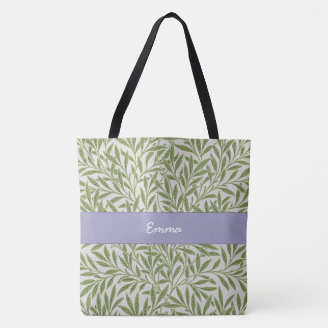Bolsa Tote Verde-Cento-Vazio Deixa Botânico (Frente)