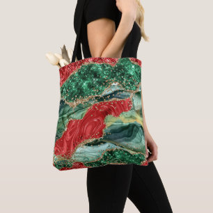 BOLSA TOTE VERDE DOURADA VERDE VERDE OLHAR NATAL NATAL