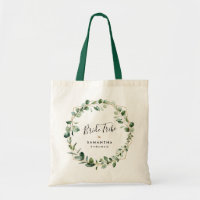 Verde Geométrico Eucalyptus Deixa Partido Bridal