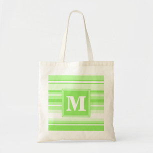 Bolsa Tote verde limão monograma