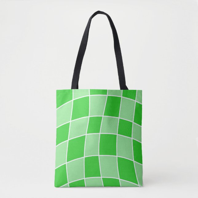 Bolsa Tote Verde Verificado (Frente)