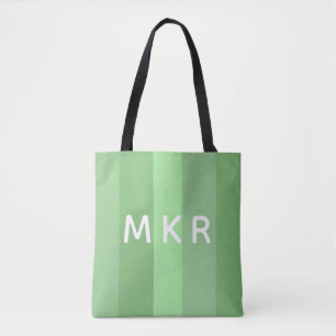 Bolsa Tote Verdes Monogramas