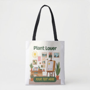 Bolsa Tote Verdura Personalizada & Design de Espaço de Trabal