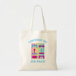 BOLSA TOTE VERIFIQUE MEU JOGADOR DE SEIS PACOTES