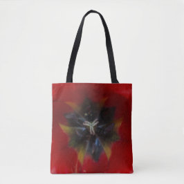 Bolsa Tote Vermelha & Preta