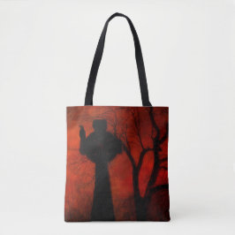 Bolsa Tote Vermelho Spooky