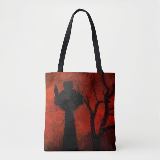 Bolsa Tote Vermelho Spooky (Frente)