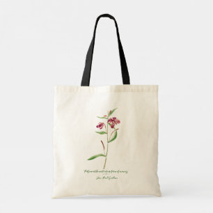 Bolsa Tote Vermelhos, Vermelhidão, Botânica Vintage