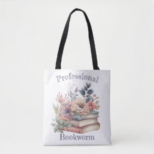 Bolsa Tote Vermes Profissionais de Livros