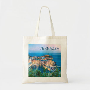Bolsa Tote Vernazza Cinque Terre La Spezia Itália Panorama