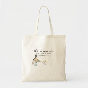 Bolsa Tote Versículo da Bíblia Cristã