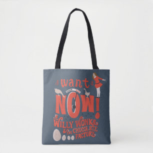 Bolsa Tote Veruca Salt - Eu Quero Agora!