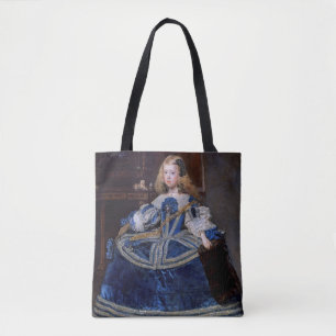 Bolsa Tote Vestido Azul de Infanta Margarita Teresa Velazquez