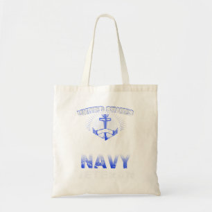 Bolsa Tote Veterano Militar dos Estados Unidos Marinho